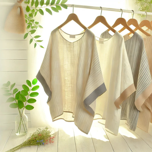 Elevate Your Style with the Airy Linen Short Kurta for Women