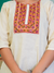 Kutchi Work Embroidered Short Kurti