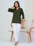Everyday Luxury – Linen Cotton Kurta in Timeless Olive