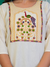 Peacock Embroidered Short Kurti