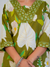 Green Floral Print With Handwork Co-ord Set