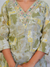 Light Green Abstract Print with Handwork 3-Piece Suit Set