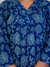 Blue Floral Print Co-ord Set