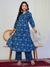 Blue Floral Print Co-ord Set