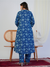Blue Floral Print Co-ord Set