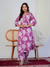 Lavender Floral Print Co-ord Set
