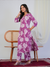 Lavender Floral Print Co-ord Set