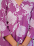 Lavender Floral Print Co-ord Set