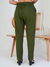 Comfortable Women’s Cotton Pants - Stylish, Breathable Everyday Wear - Olive