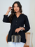 Everyday Luxury – Linen Cotton Kurta in Black