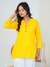 Everyday Luxury – Linen Cotton Kurta in Yellow