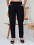 Comfortable Women’s Cotton Pants - Stylish, Breathable Everyday Wear - Black
