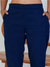 Comfortable Women’s Cotton Pants - Stylish, Breathable Everyday Wear - Navy Blue