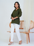 Everyday Luxury – Linen Cotton Kurta in Timeless Olive