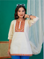 Kutchi Work Embroidered Short Kurti