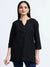 Everyday Luxury – Linen Cotton Kurta in Black