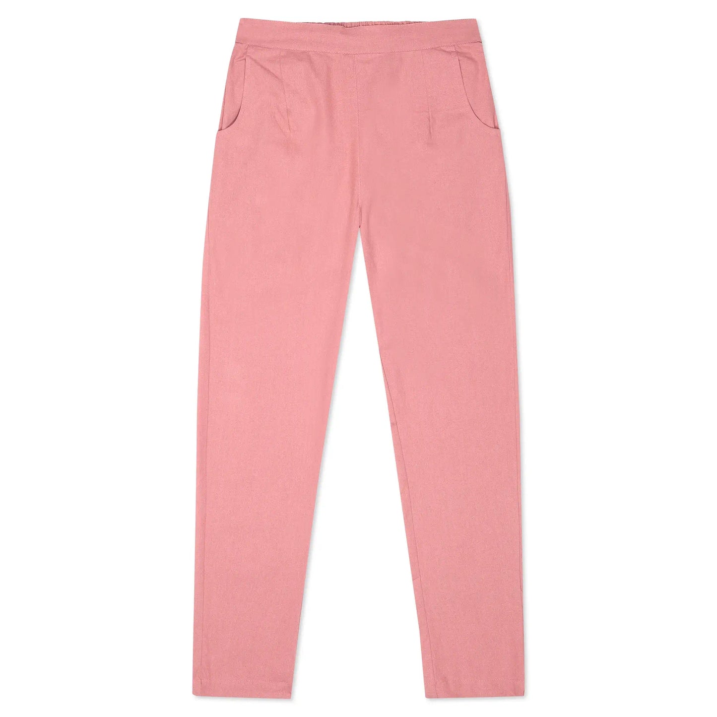 Comfortable Women’s Cotton Pants - Stylish, Breathable Everyday Wear - Rose Taupe